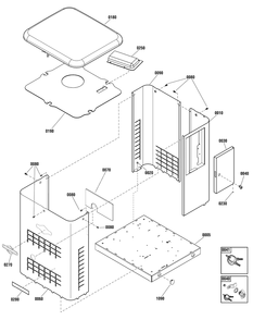 Part Location Diagram of 770011 Briggs and Stratton Plate-decal